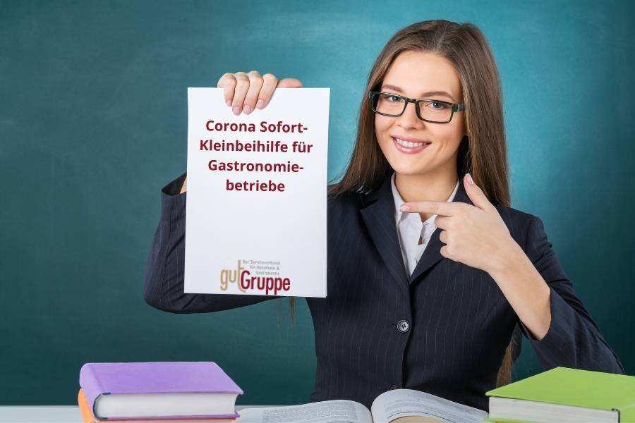 Corona Sofort-Kleinbeihilfe f&uuml;r Gastronomiebetrieb