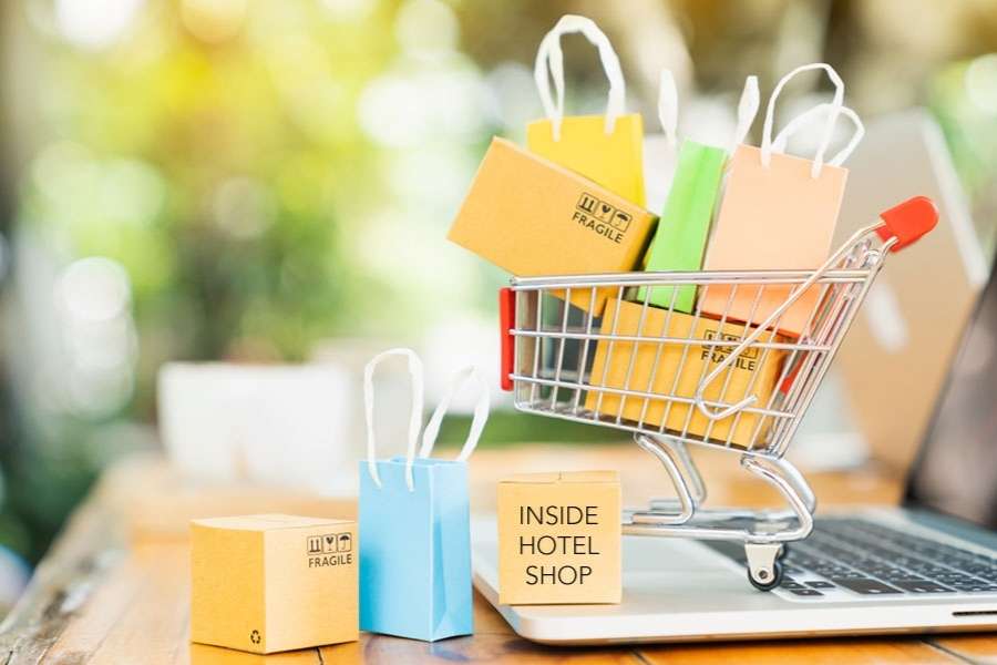 Inside Hotelshop shop onlineshop